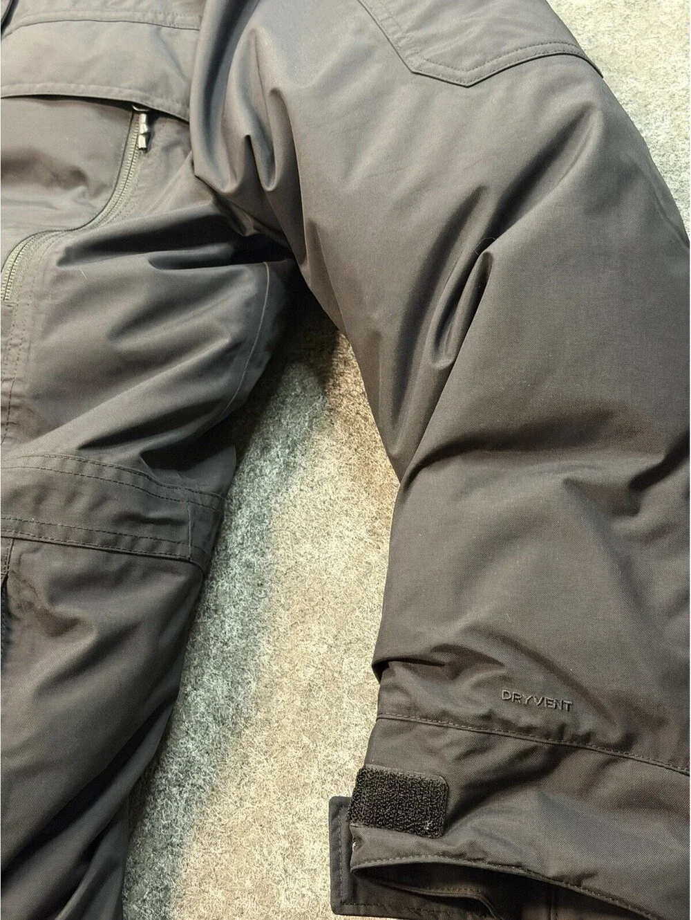 The North Face McMurdo III Parka Mens XL Black 550 Down DryVent NF0A33RF